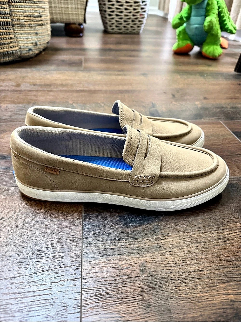 Keds Champion CVO Womens US 11 Beige Slip-On Sneakers